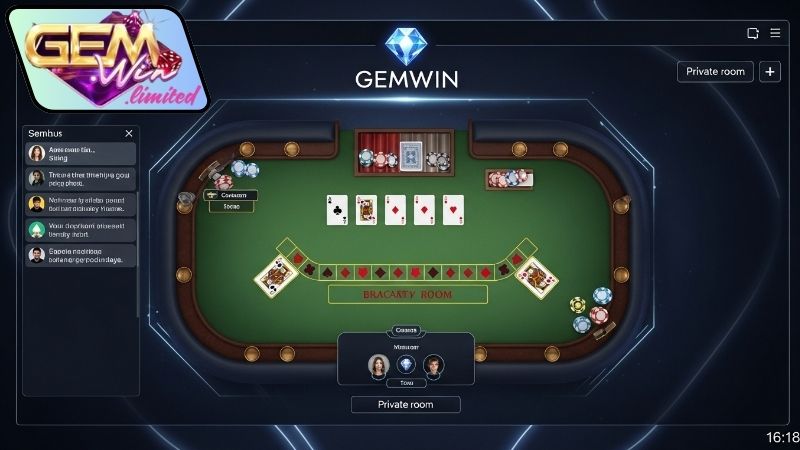 Tại sao nên chọn game bài trực tuyến có phòng chơi riêng Gemwin?