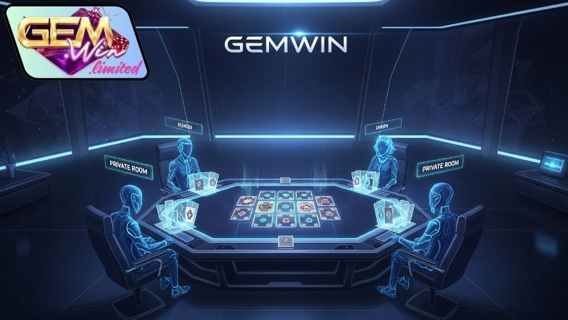 Cách tham gia game bài trực tuyến có phòng chơi riêng Gemwin