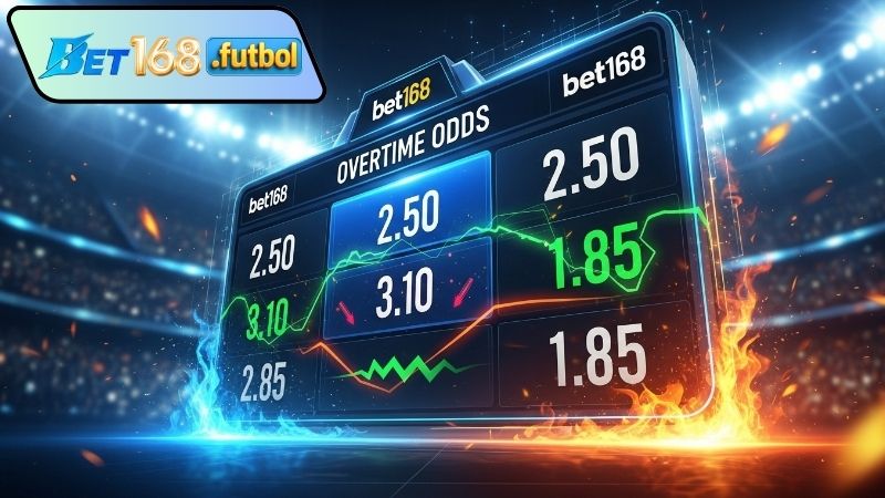 Kinh nghiệm chơi kèo hiệp phụ Bet168